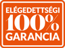 100% elégedettségi garancia
